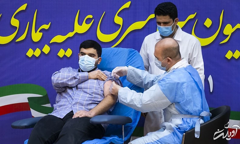 تصاویر آغاز واکسیناسیون کرونا در ایران